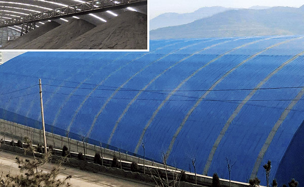 長治雄山溝里煤礦干煤棚 長治雄山溝里煤礦干煤棚